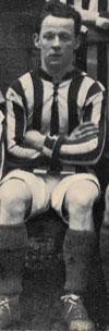1912 John Wood Preston (1890-1916) - Burley AFC.