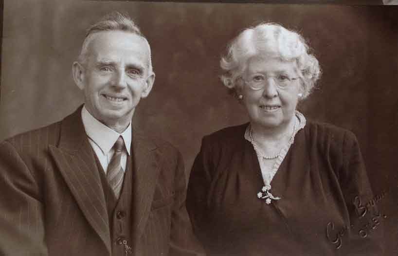 Fred and Annie Sharp - Burley in Wharfedale.