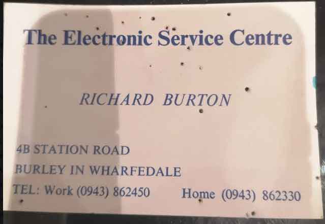 The Electronic Service Centre,  4b Station Road, Burley in Wharfedale.